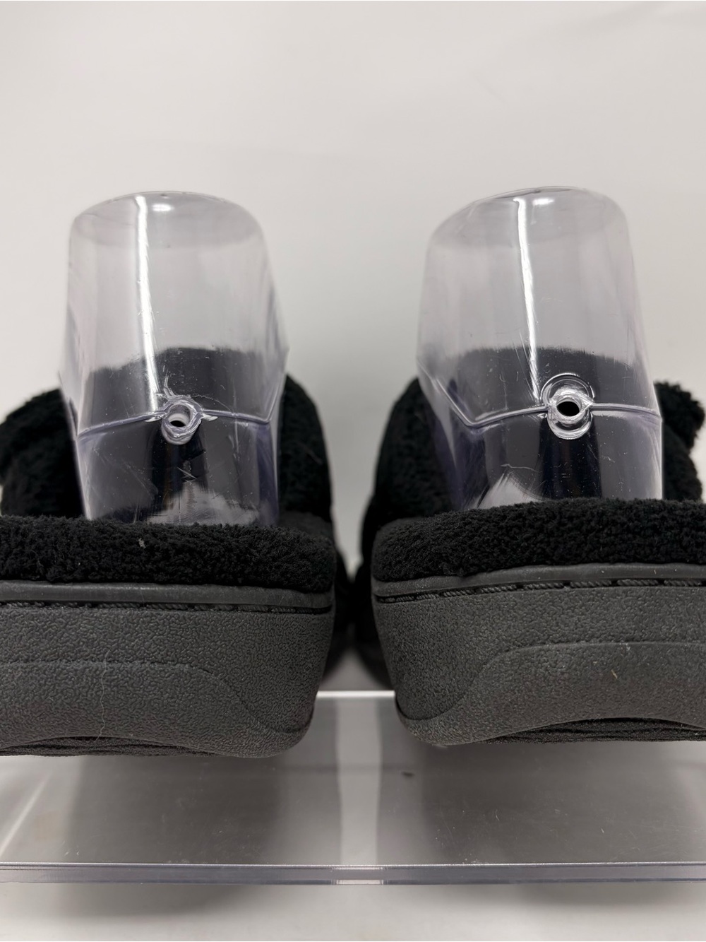 NWT Vionic Relax Black Terry Orthotic Slide Slippers Women’s Size 9 - Picture 5 of 11
